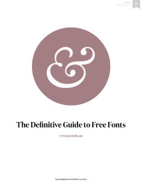 Jeremiah Shoaf — The Definitive Guide to Free Fonts 