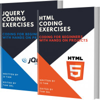 TAM, JJ [TAM, JJ] — HTML AND JQUERY CODING EXERCISES: Coding For Beginners