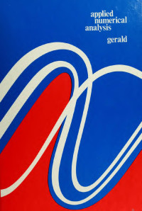 Gerald, Curtis F., 1915- — Applied numerical analysis
