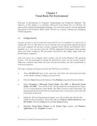 Xundong Jia Shu Liu — Introduction To Computer Programming And Numerical Methods Kendall Hunt Publishing 2007