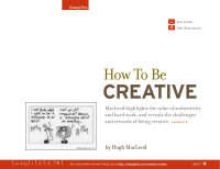 Hugh MacLeod — HowToBeCreative