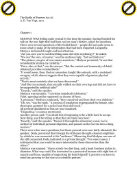 The Battle of Forever — Van Vogt, AE - The Battle of Forever