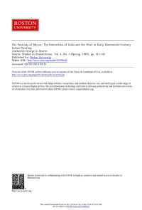 George D. Bearce — The Festivals of Mewar: The Interaction of India and the West in Early Nineteenth-Century Indian Painting