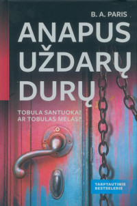 B. A. Paris — Anapus uždarų durų