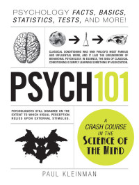 Paul Kleinman — Psych 101 - psychology facts, statistics, basics, quizzes, tests, and more!