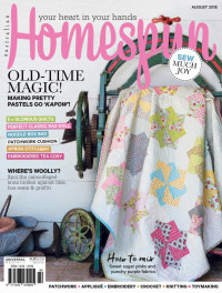 Australian Homespun — Australian Homespun Aug 2018