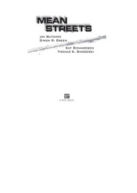 Jim Butcher & Simon R. Green & Kat Richardson & Thomas E. Sniegoski — Mean Streets