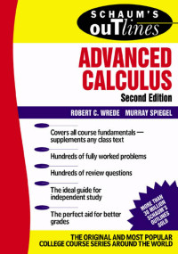 Robert C. Wrede, Murray R Spiegel — Schaums Outline of Advanced Calculus, Second Edition