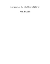 J.R.R. Tolkien — The Children Of Hurin