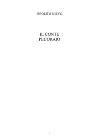 Ippolito Nievo [Nievo, Ippolito] — Il conte pecoraio