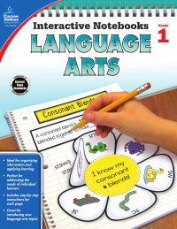 Carson-Dellosa Publishing [Publishing, Carson-Dellosa] — Interactive Notebooks - Language Arts Grade 1