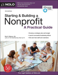 Peri Pakroo — Starting & Building a Nonprofit: A Practical Guide
