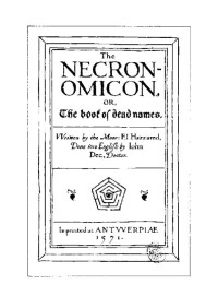 Al Azif — Necronomicon