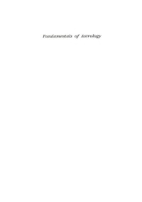 Bhat Ramakrishna   — Fundamentals of astrology