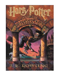 J.K. Rowling — Harry Potter and The Sorcerers Stone