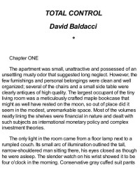David Baldacci — Total Control