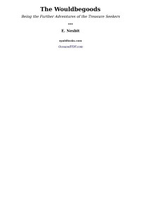 E. Nesbit — The Wouldbegoods