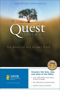 Zondervan [Zondervan] — NIV Quest Study Bible: The Question and Answer Bible