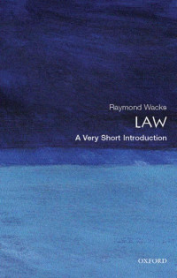 Unknown — Law Very Short Introduction Oxford
