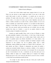 Gabriel García Márquez — Un Señor muy Viejo con unas Alas Enormes