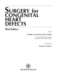 J. Stark, M. de Leval & V.T. Tsang — Surgery for Congenital Heart Defects