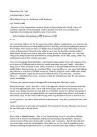 Kristine Kathryn Rusch — Monuments To the Dead