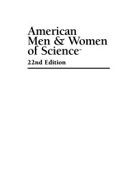 Desconocido — Katle P M Nemeh K H Schusterbauer N eds American Men Women of Science Volume 6 2005
