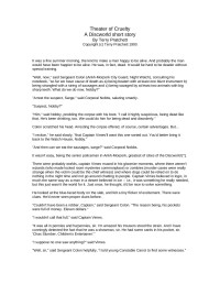Pratchett, Terry — Theater Of Cruelty