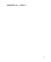 Chandra Satish — Medieval India P-ii