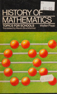 Walter Popp — History of mathematics – topics for schools