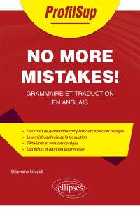Stéphane Sitayeb — No more mistakes!