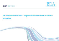 British Dental Association — Disability discrimination