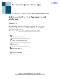Stefania Errico — ILO Convention No. 169 in Asia: progress and challenges