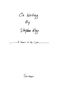 Stephen King — On Writing