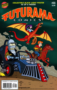 Bill Morrison & Dan Davis & Ian Boothby & Karen Bates & Robert Stanley & Tone Rodriguez — Futurama Comics #55 - The Trouble With Trilogies