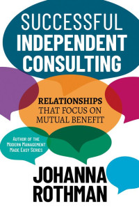Johanna Rothman — Successful Independent Consulting
