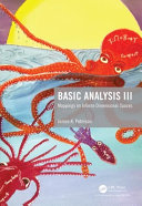 James K. Peterson — Basic Analysis