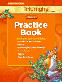 McGraw-Hill [McGraw-Hill] — Reading Triumphs Gr 3 Practice Book Teachers Edition