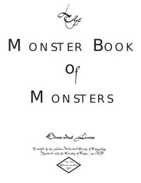 Garrett, Edwardus Lima — Monster Book of Monsters
