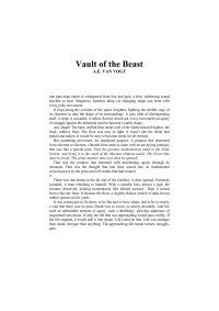A. E. van Vogt — Vault of the Beast