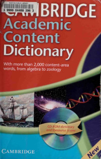 Cambridge University Press — Cambridge Academic Content Dictionary