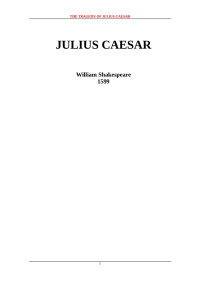 William Shakespeare — Julius Caesar