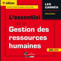 Lethielleux — L'essentiel de la gestion des ressources humaines - 9e édition 2015-2016