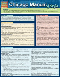 MaryAnne Gobble, BarCharts, Inc — Chicago Manual Of Style Guidelines (QuickStudy Academic)