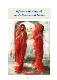 Helena Petrovna Blavatsky & Mabel Collins — After-death states of man’s three astral bodies