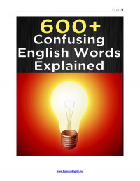 Espresso English — 600+ Confusing English Words Explained