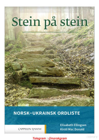 Elisabeth Ellingsen, Kirsti Mac Donald — Stein på stein Norsk-ukrainsk ordliste
