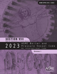 ASME — ASME BPVC VIII-1 2023 ED