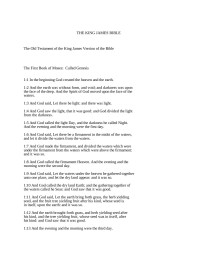 Unknown — The Holy Bible: King James Version