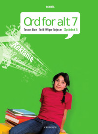 Cappelen Damm AS — Ord for alt 7 Språkbok A